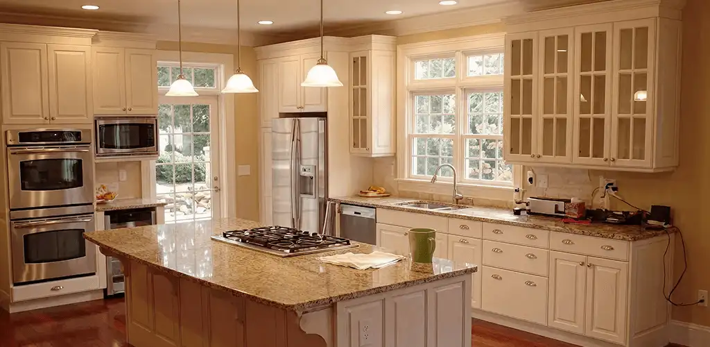 Custom cabinet door installation and kitchen upgrade in Marietta, GA