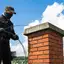 Chimney sweeping service in Marietta, GA for safe fireplace maintenance