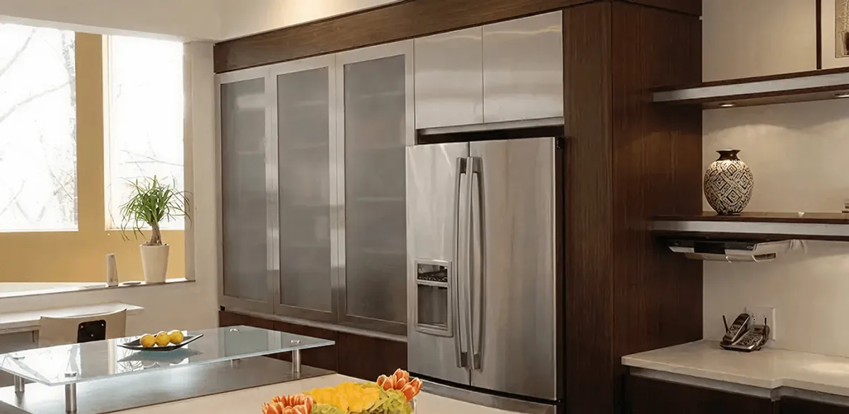 Cabinet door replacement and modern kitchen cabinet upgrade in Marietta, GA
