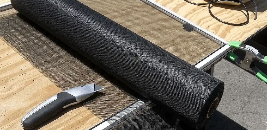 Window screen replacement materials and tools for screen repair in Marietta, GA